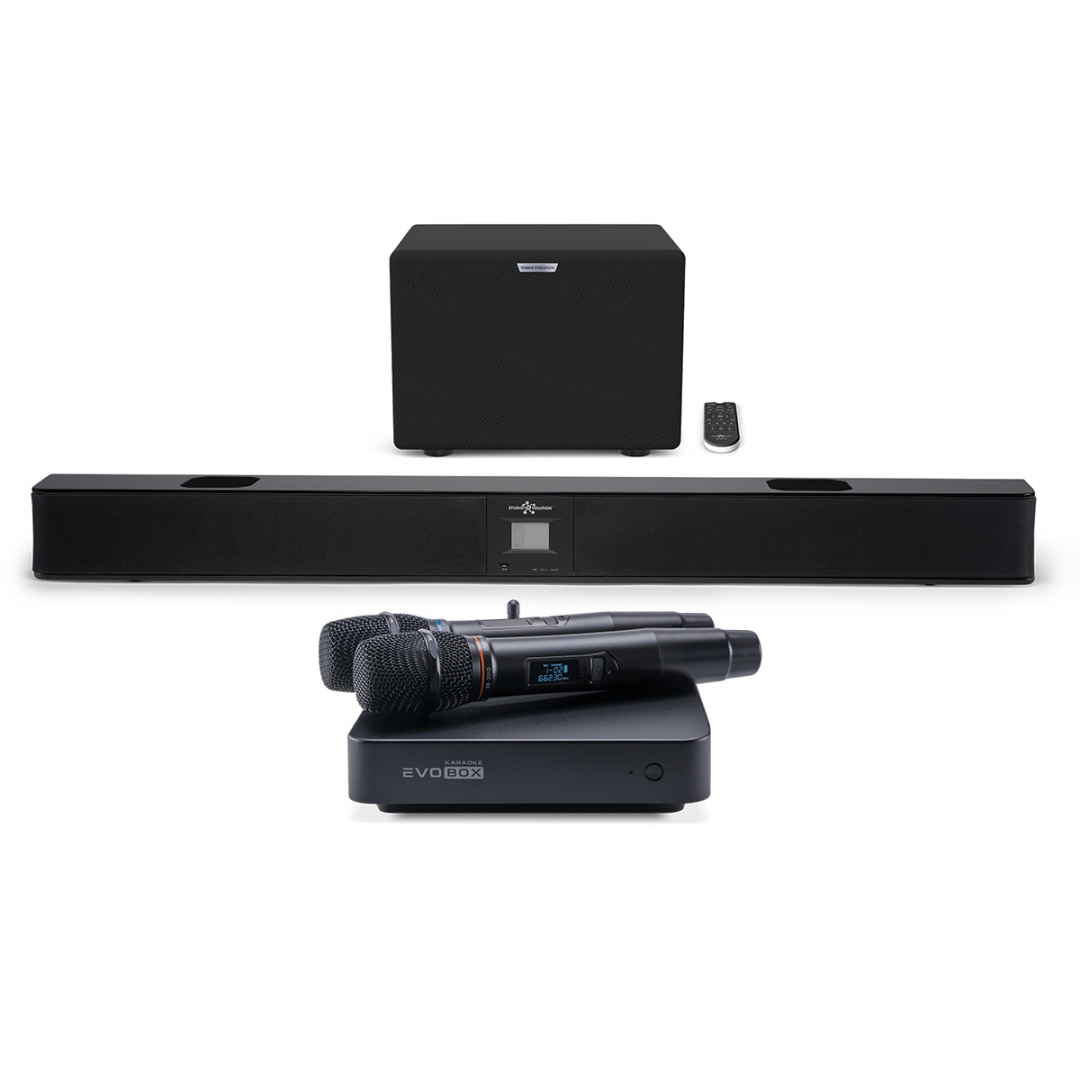 караоке-комплект EVOBOX Plus + EvoSound Bar (саундбар с караоке) в Якутии