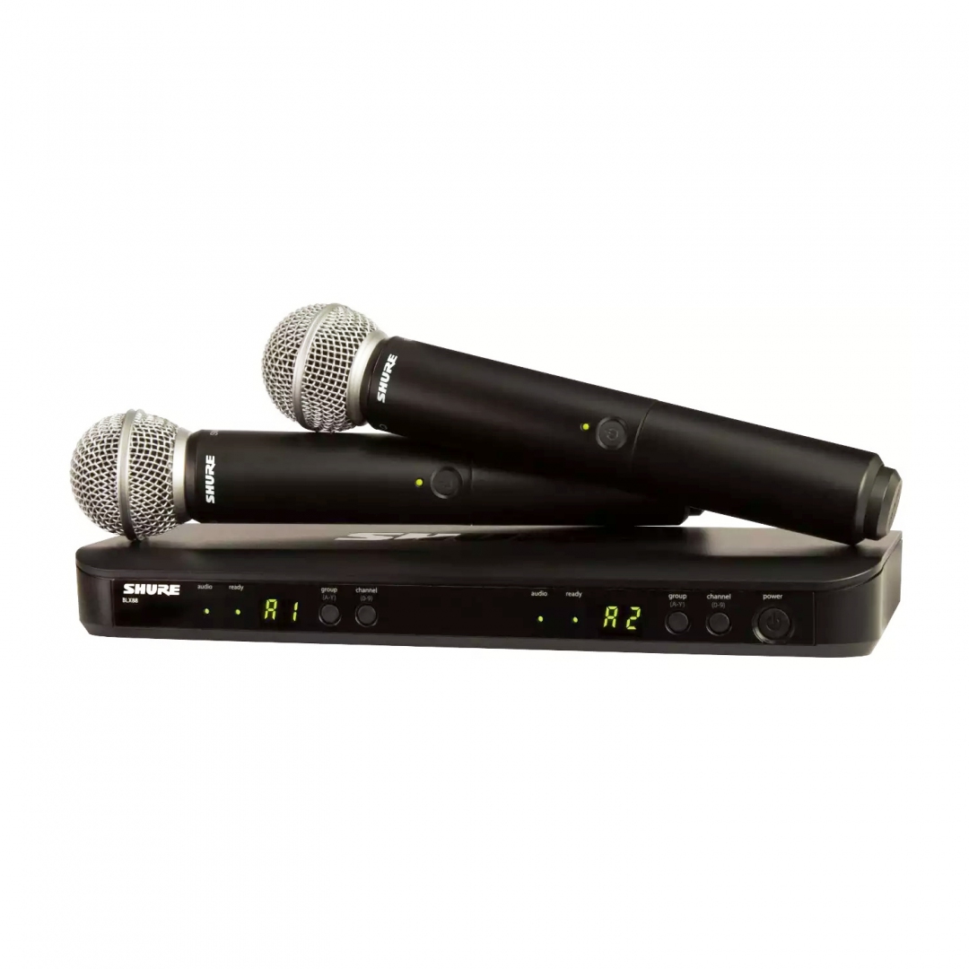 SHURE BLX288E/SM58 M17 вокальная радиосистема в Якутии