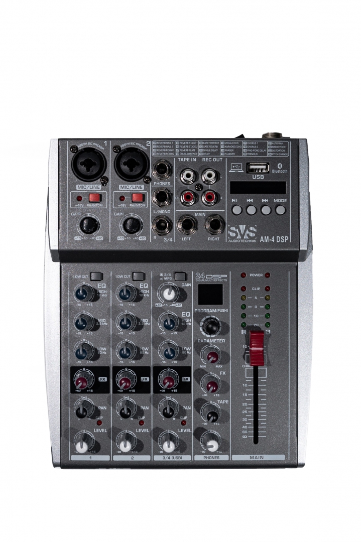 SVS Audiotechnik mixers AM-4 DSP Аналоговый микшерный пульт, 4-канала в Якутии