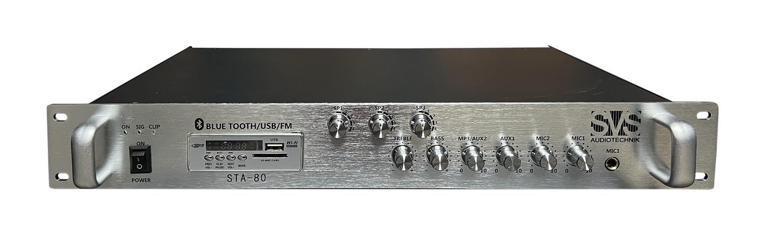 SVS Audiotechnik STA-80 Микшер-усилитель для систем Public Address в Якутии